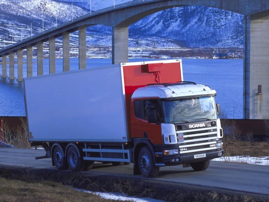  Scania P124G 400 6x2 1995 года  (фото 1 из 1)